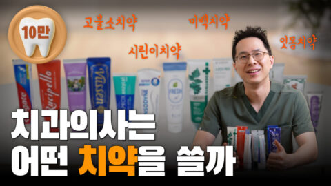 치과의사는 어떤 치약을 쓸까 | 치약 추천